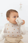 Bavoir en silicone Rainbow - The Cotton cloud