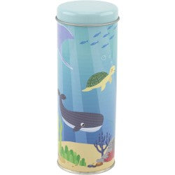 Jeu de pêche en bois dans boîte métal - Ulysse couleurs d’enfance