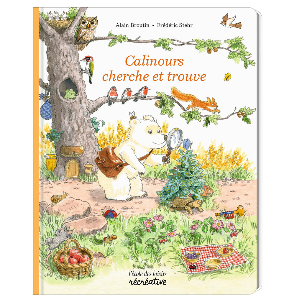 Livre Calinours Cherche &trouve l’école de loisirs - moulin roty