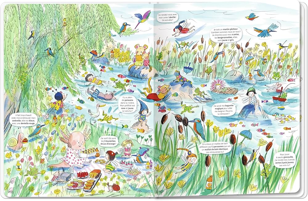 Livre Minusculette Cherche & trouve l’école de loisirs - Moulin roty