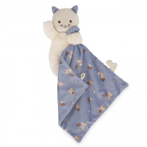 Doudou carrée douceur cat lilas - kaloo