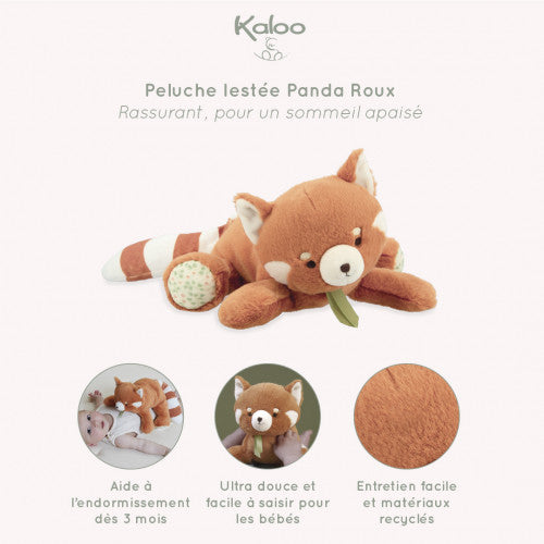 Peluche lestée Panda roux - kaloo
