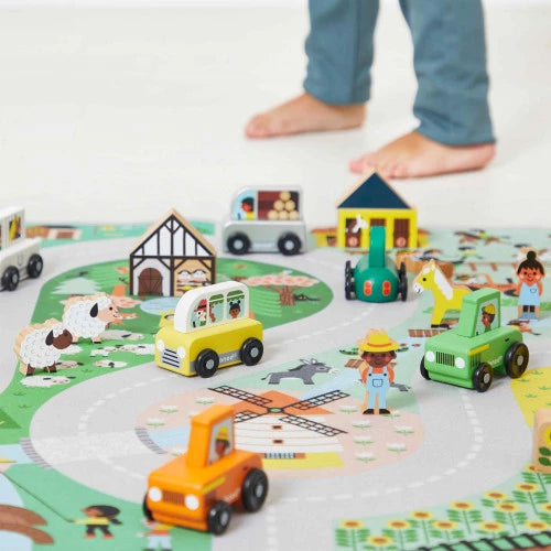Mini tracteur en bois - Janod