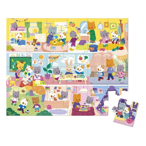 Puzzle Les rituels 24 pcs - Janod