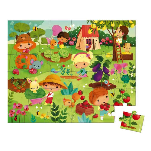 Puzzle Potager 36 pcs - Janod