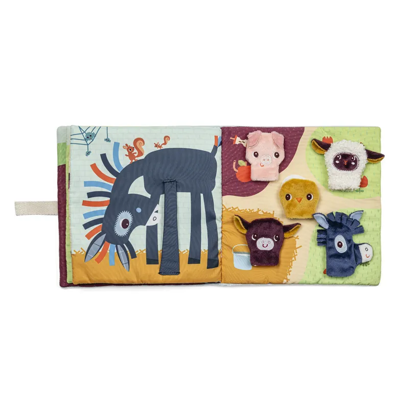 Livre en tissus d’activité Les bébés - Lilliputiens