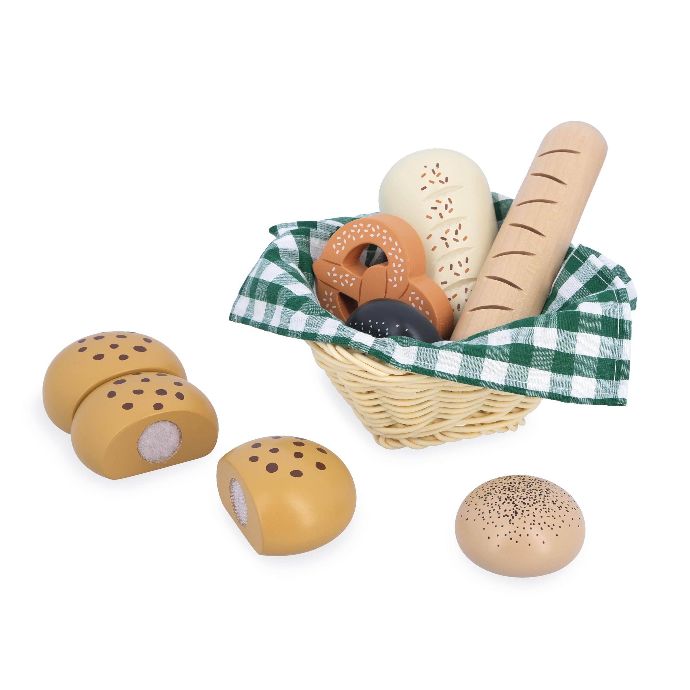 Panier de boulangerie en bois - Janod