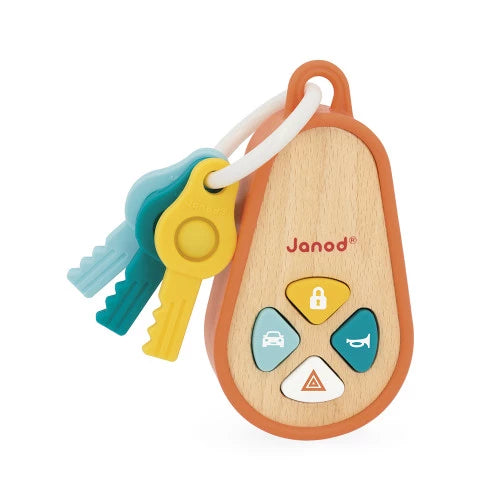 Porte clés en bois - Janod