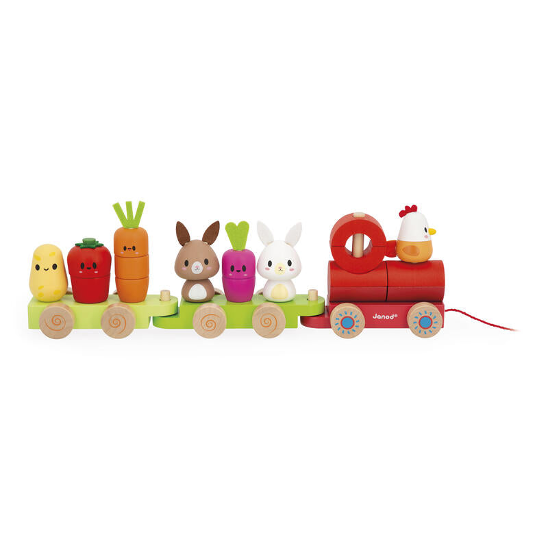 Train La ferme en bois - Janod