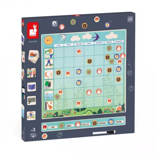 Tableau d’organisation magnétique - Janod