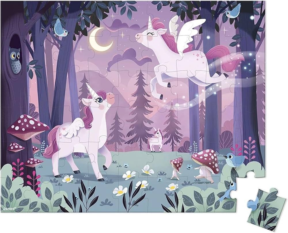 Puzzle Licorne 54 pcs - Janod