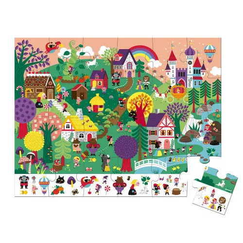 Puzzle observation Les contes 24 pcs - Janod