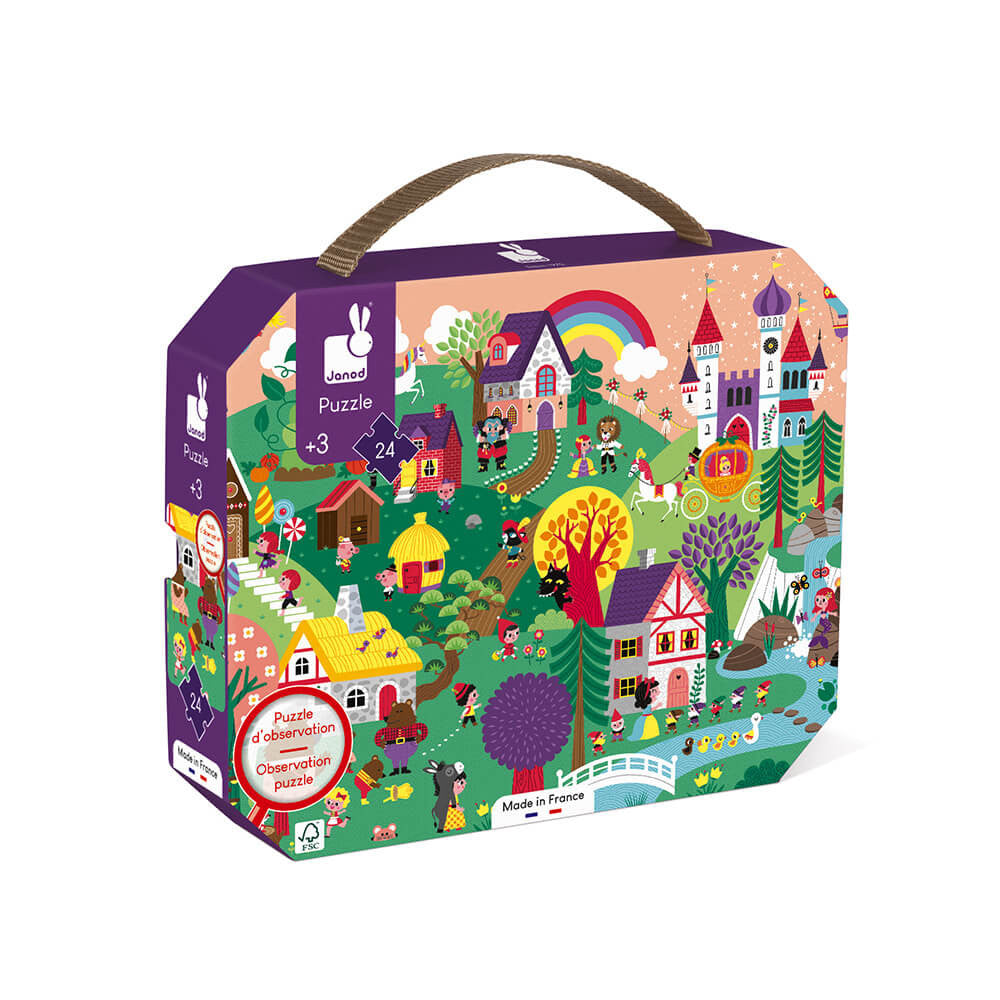 Puzzle observation Les contes 24 pcs - Janod