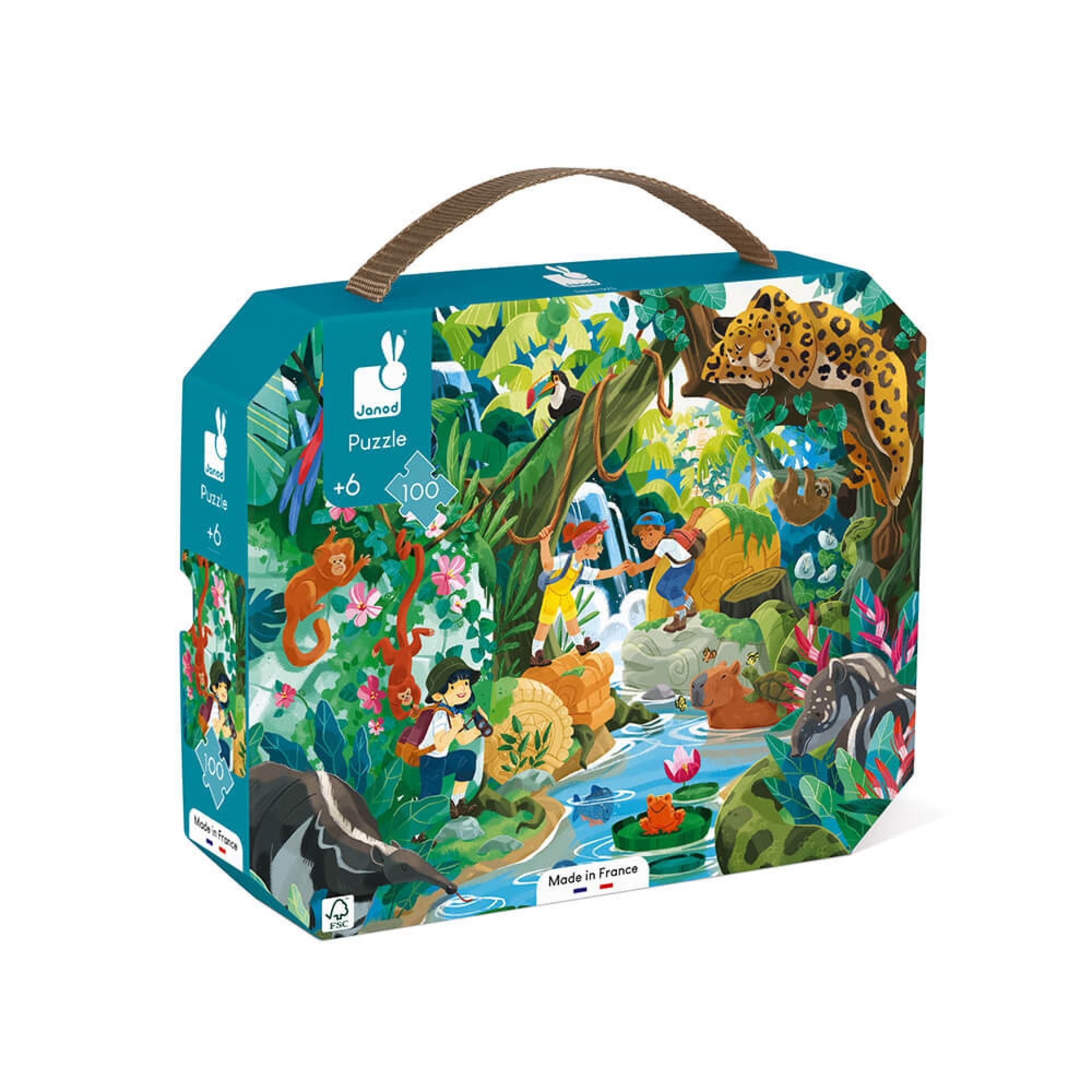 Puzzle Aventure Inca 100 pcs - Jando