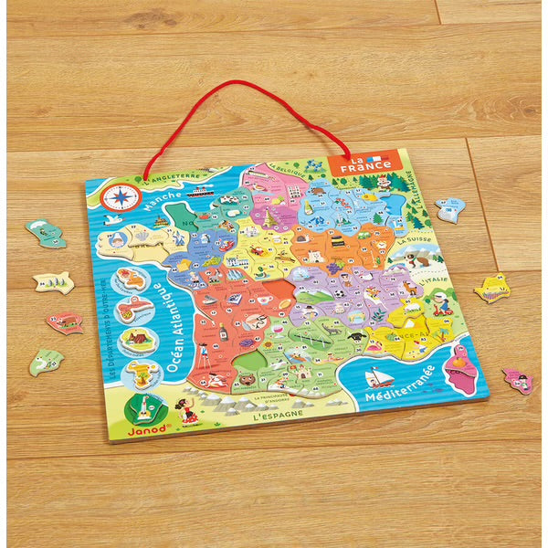 Puzzle La France magnetique - Janod