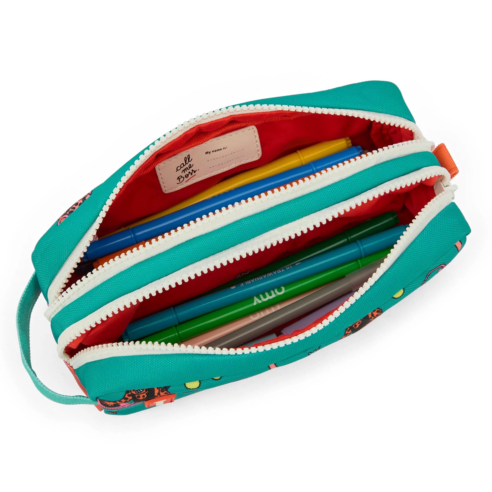 Trousse double compartiment Disco Roar - Hello hossy