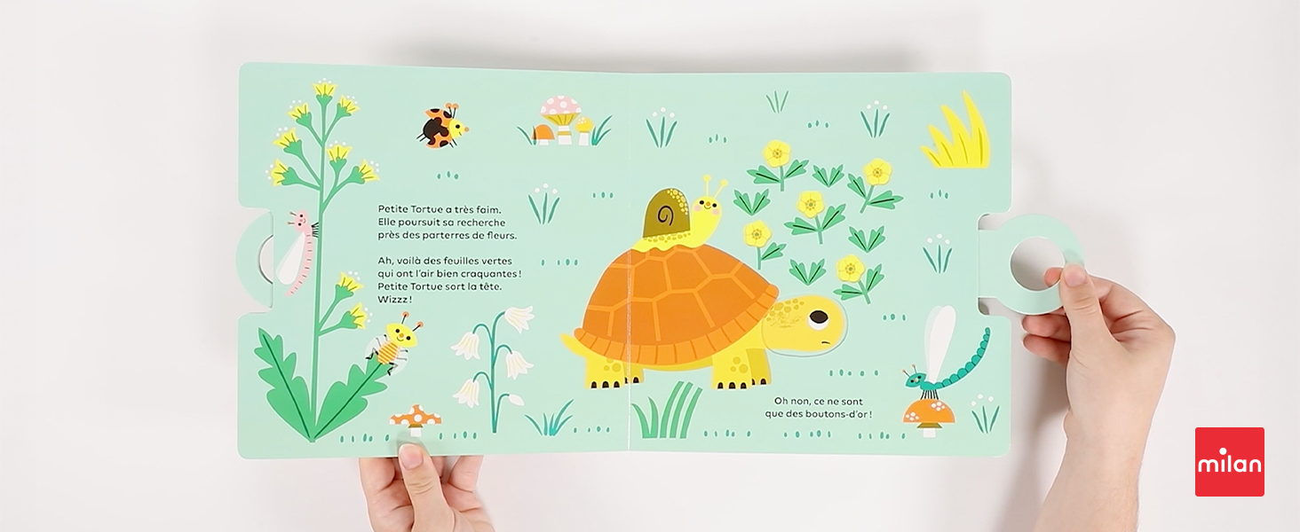 Livre Bon appétit petite tortue ( livre qui fait wizzz!)