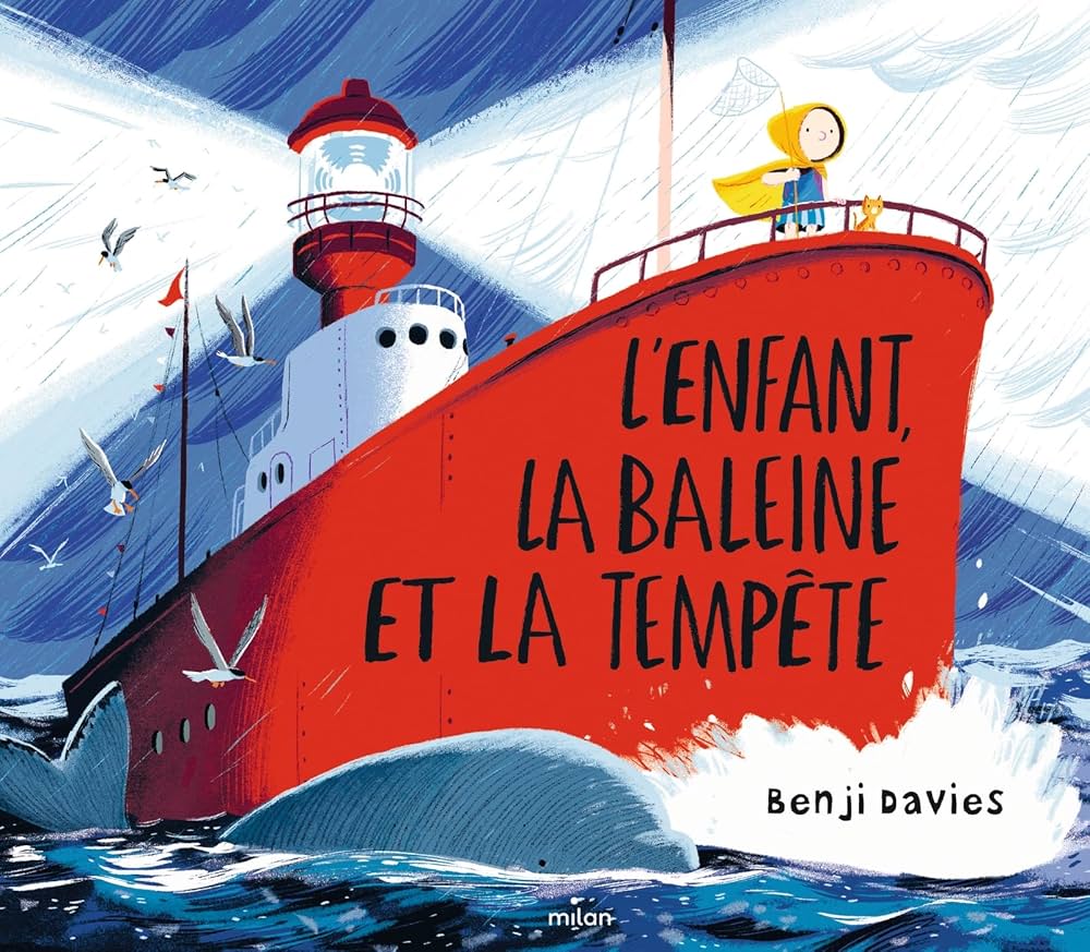 Livre L’enfant, la baleine et la tempête - Milan