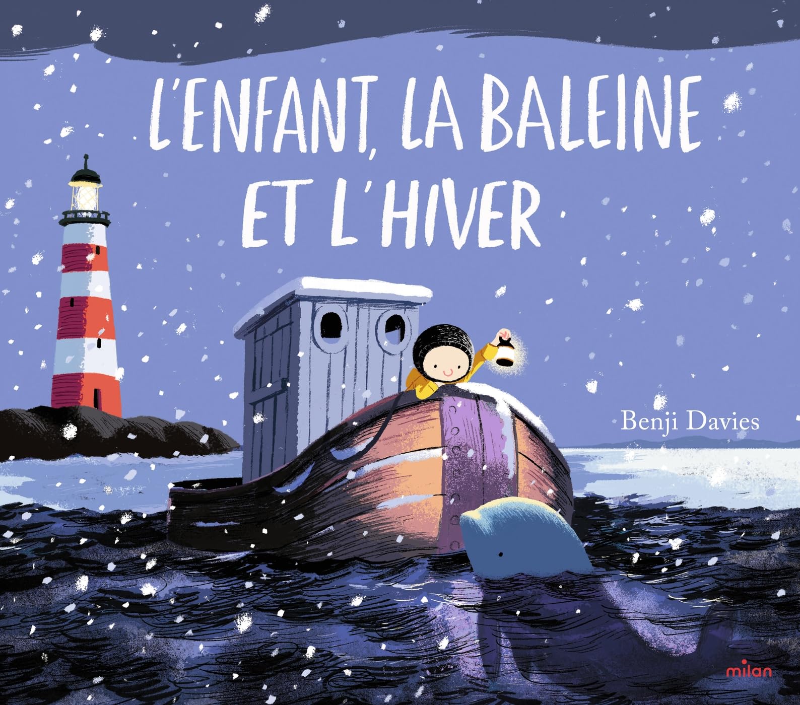 Livre L’enfant, la baleine et l’hiver - Milan