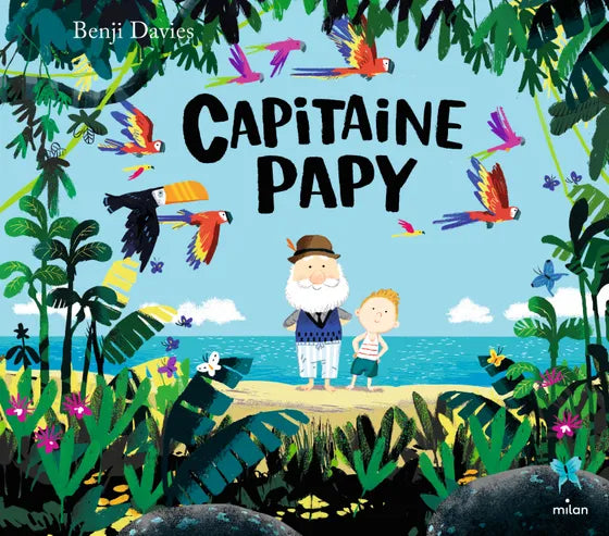 Livre Capitaine Papy - Milan