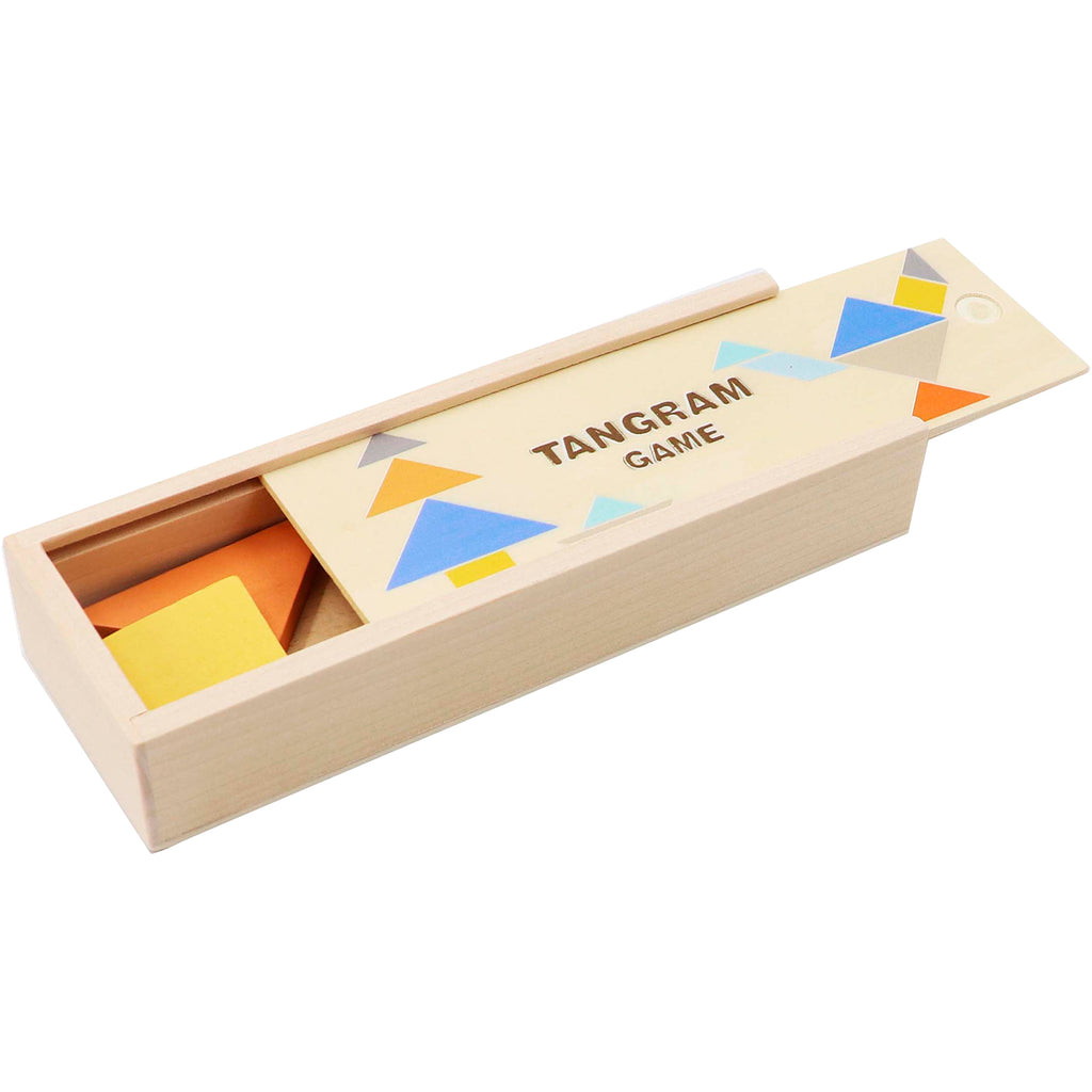 Jeu Tangram en bois - Ulysse couleurs d’enfance