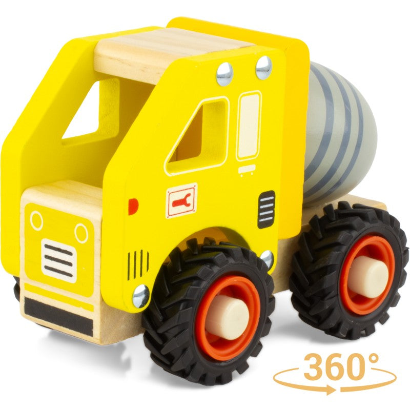 Camion toupie en bois - Ulysse couleurs d’enfance