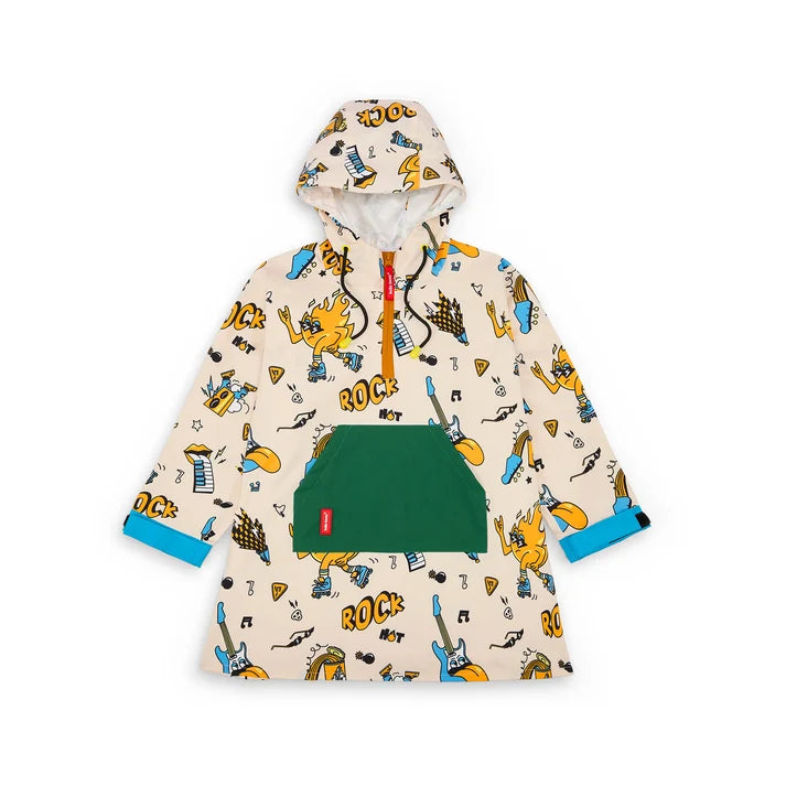 Poncho de pluie enfant rock n Fire - Hello hossy