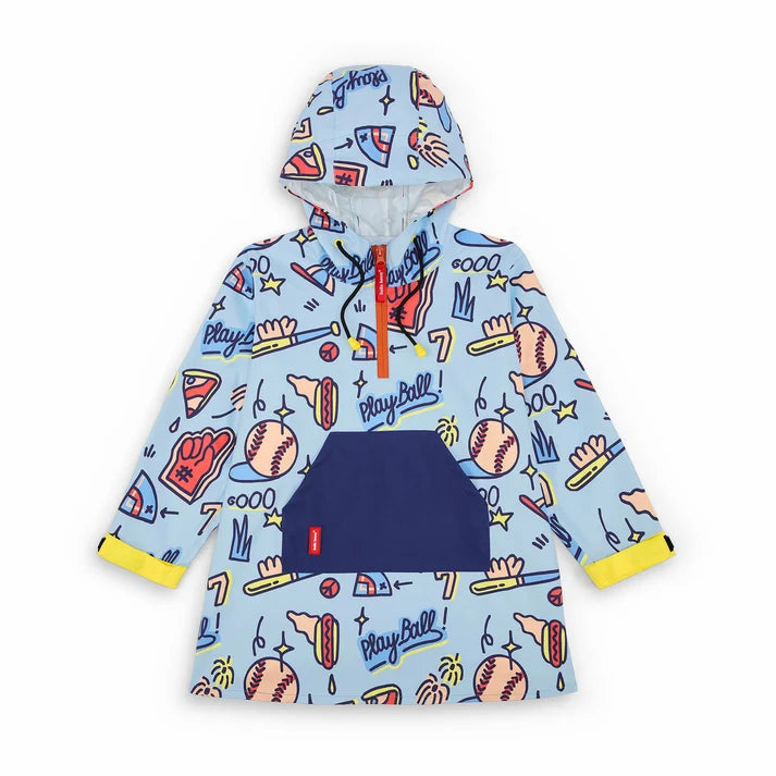 Poncho de pluie enfant Baseball Game - Hello hossy