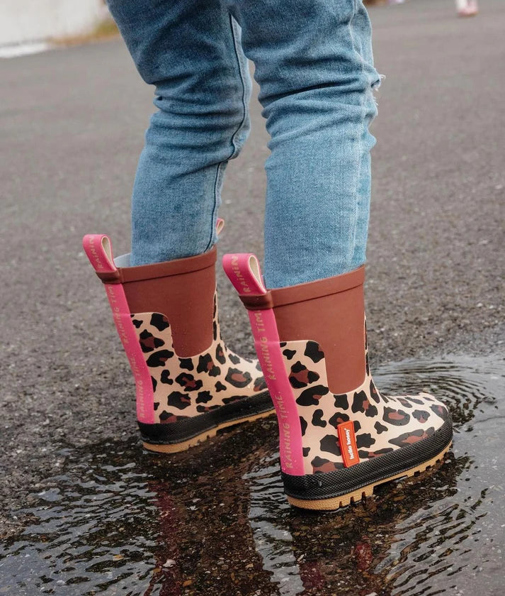 Botte de pluie enfant Leopard - Hello hossy
