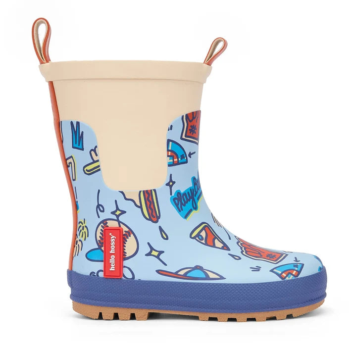 Botte de pluie enfant Baseball Game - Hello hossy