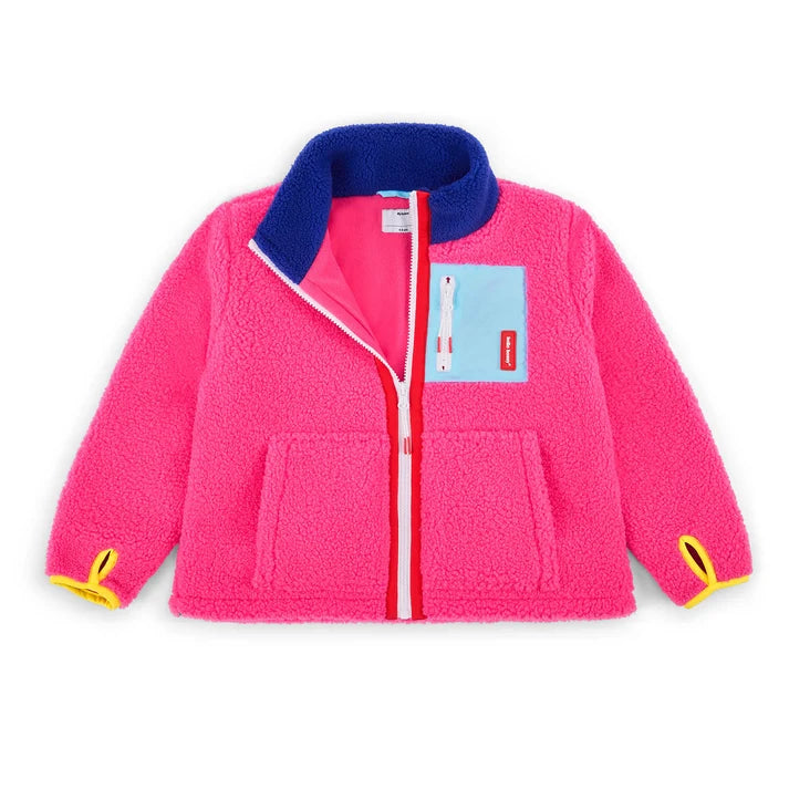 Veste polaire enfant Fuchsia - Hello hossy