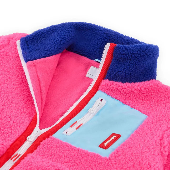 Veste polaire enfant Fuchsia - Hello hossy