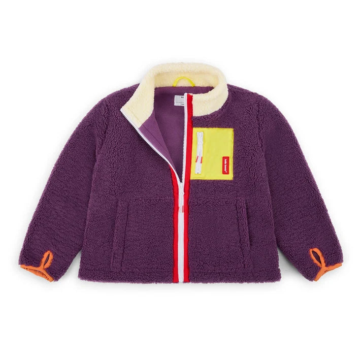 Veste polaire enfant Prune - Hello hossy