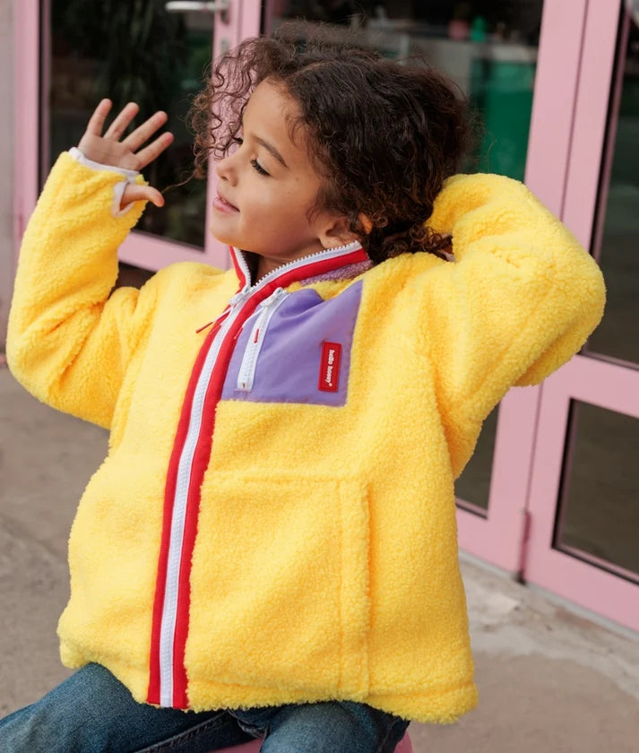 Veste polaire enfant Banana Berry - Hello hossy
