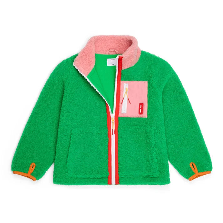 Veste polaire Maman Green Candy - Hello hossy