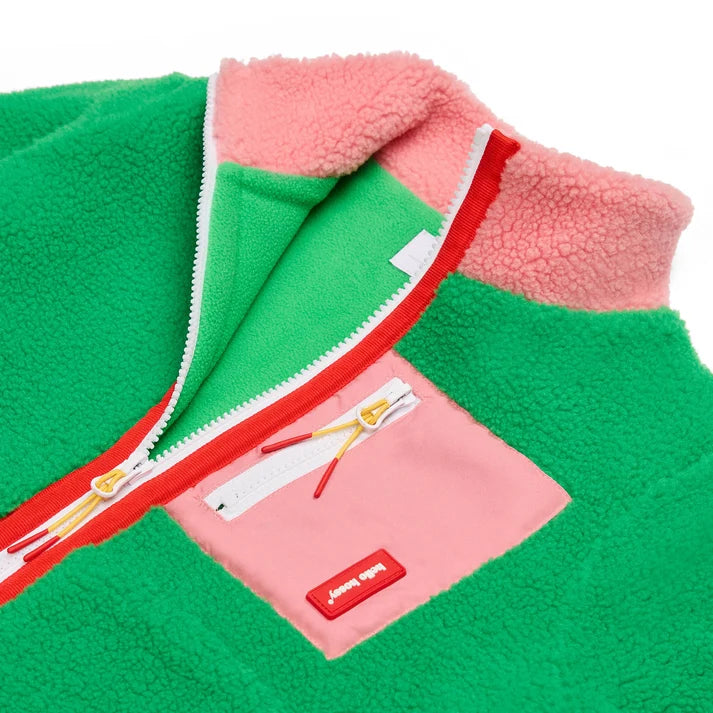 Veste polaire Maman Green Candy - Hello hossy