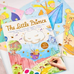 The Little Prince Watercolour Painting - Ulysse couleurs d’enfance