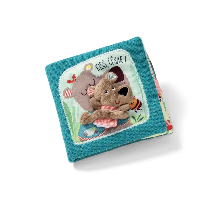 Livre en tissus d’activité Cesar Câlin - Lilliputiens