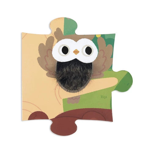 Puzzle tactile Forêt (20;pcs ) - Janod