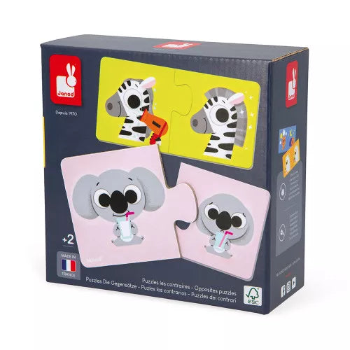 Puzzle Les contraires - Janod