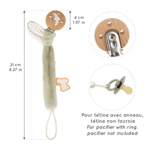 Attache tétine verte - Kaloo