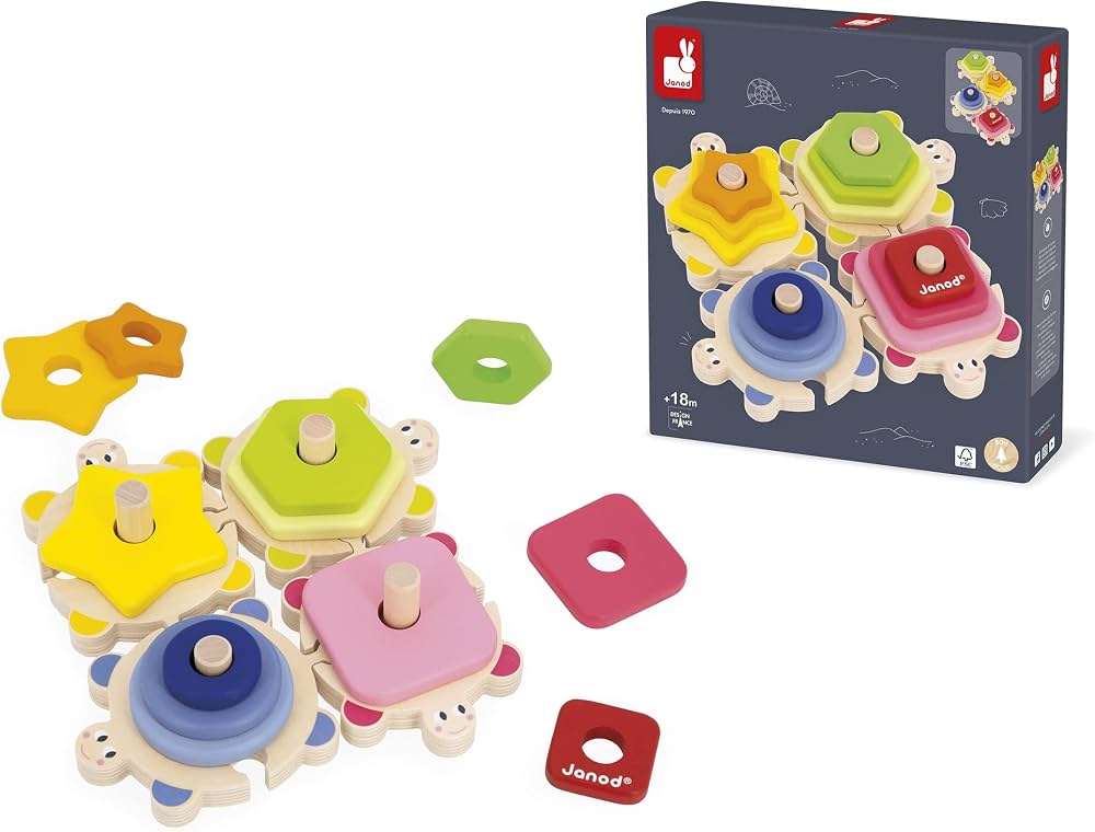 Zigolos tortue a empiler - Janod