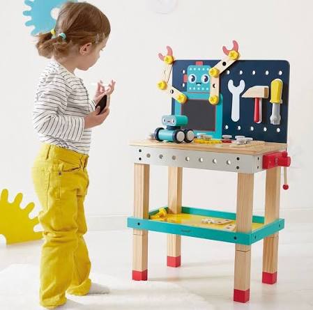 Grand établi robot en bois - Janod