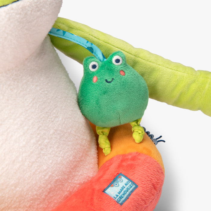 Peluche géante grenouille la marre aux grenouille - Moulin roty