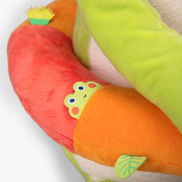 Peluche géante grenouille la marre aux grenouille - Moulin roty