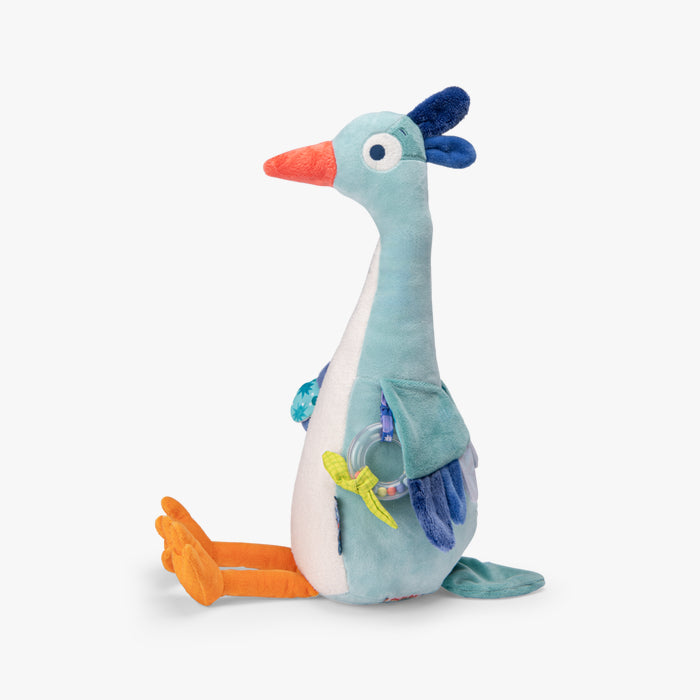 Peluche d’activité Grand Héron la marre aux grenouille - Moulin roty