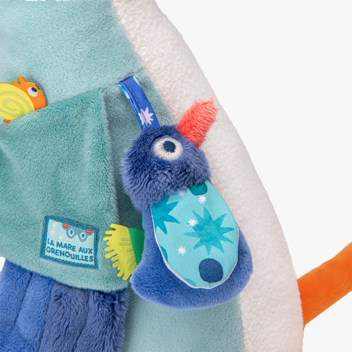 Peluche d’activité Grand Héron la marre aux grenouille - Moulin roty