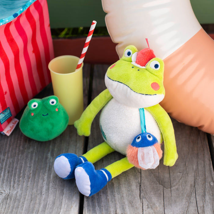 Peluche musicale Grenouille Regina la marre aux grenouille - Moulin roty