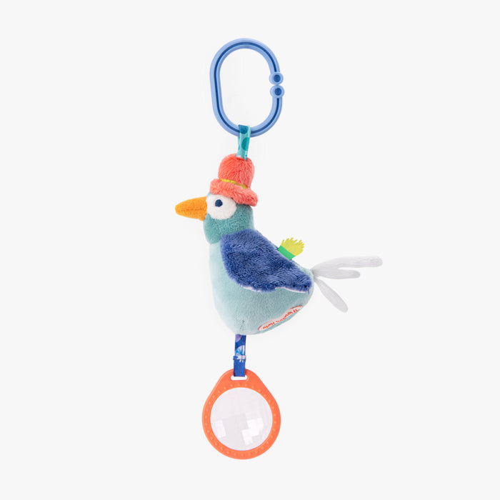 Peluche d’activités petit oiseau la marre aux grenouilles - moulin roty