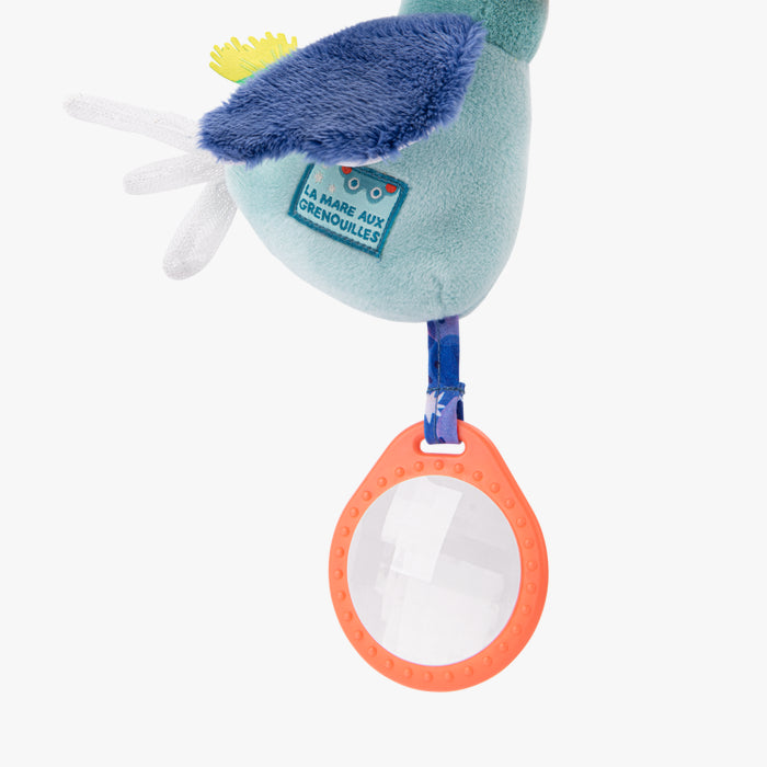 Peluche d’activités petit oiseau la marre aux grenouilles - moulin roty